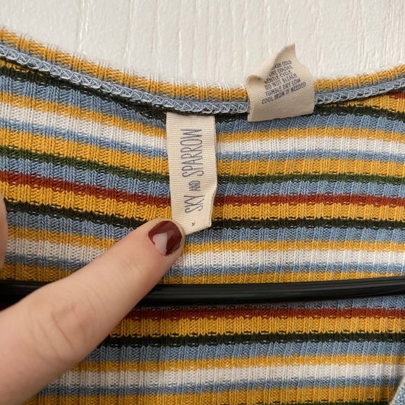 Sky and Sparrow Striped Button Up - Picture 3 of 3